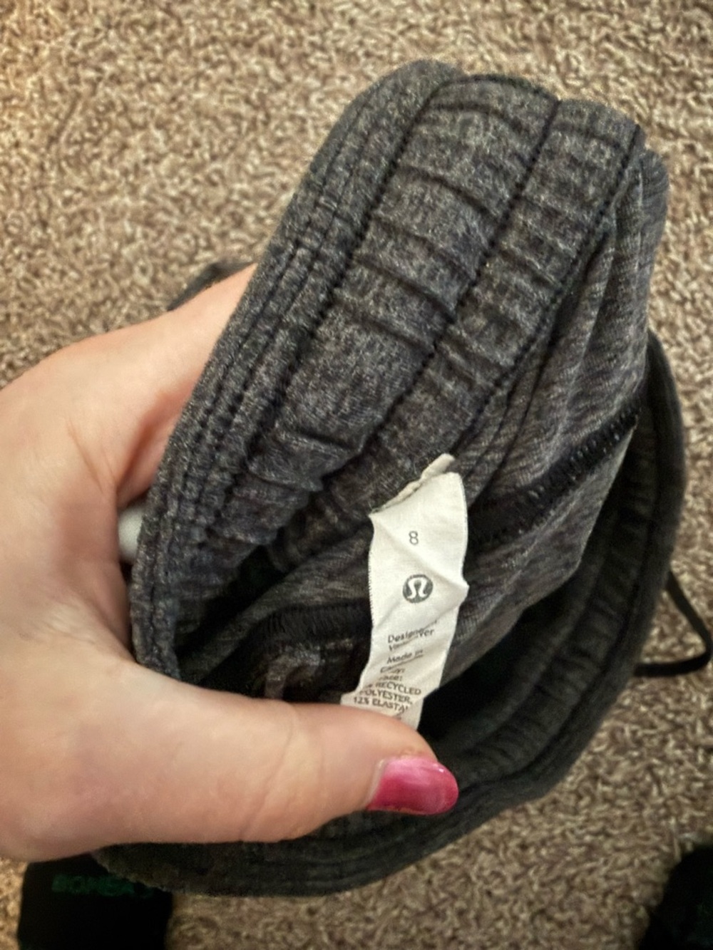 Lululemon Women’s Soft Jersey Mid-Rise Shorts - Picture 4 of 5
